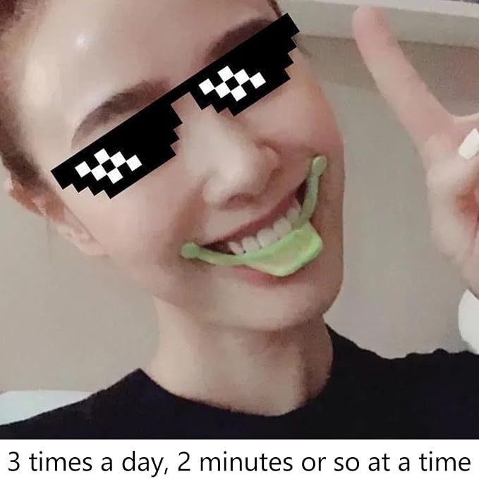 2pcs Corrector, Smile Beauty Exerciser Smile Maker Trainer, Mouth Exerciser Face Trainer Smile Beauty Maker Trainer Forming