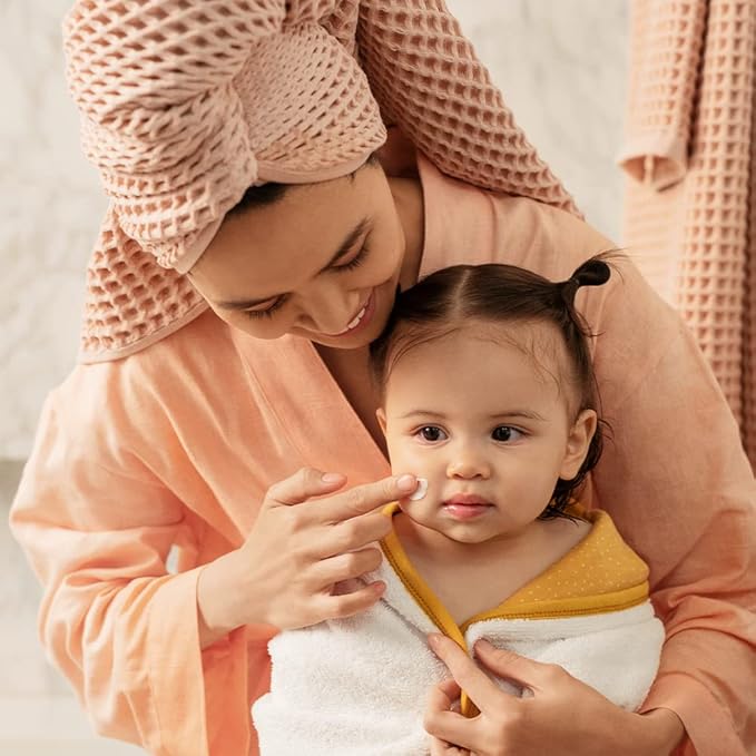 Evereden Tri-Water Baby Face Cream: Clean & Vegan Cooling Baby Cream Kids Face Lotion with Water from Glaciers, Aloe, & Coconut - Moisturize, Soothe, Refresh