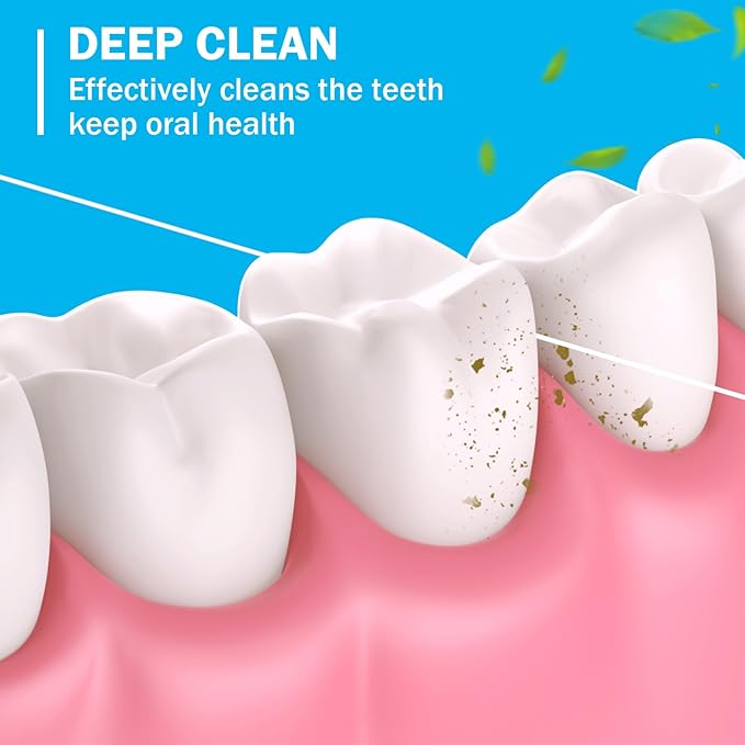 Mimorou 48 Pack Dental Floss Bulk 50m Each Mint Travel Dental Floss Oral Care for Teeth and Gum Protection(Multicolor)