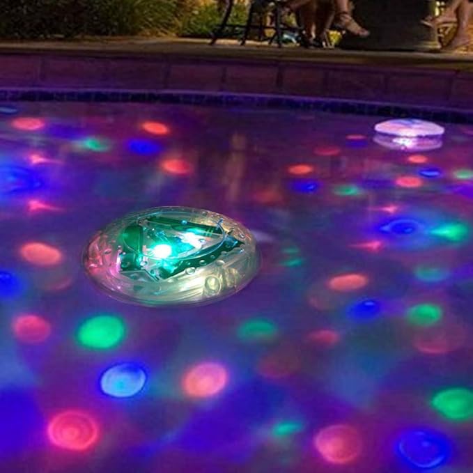 LED Floating Baby Bath Toys, Battery-Free Light-Up Shower Toys for Infants & Toddlers in Bathtub