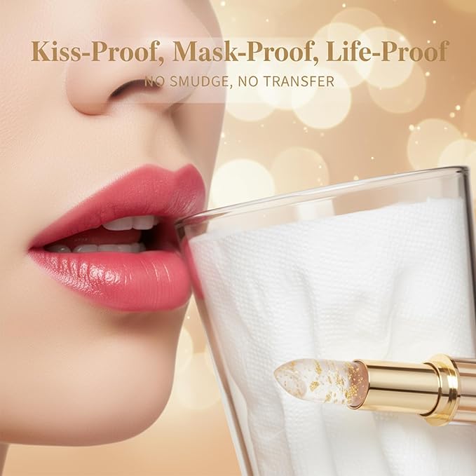 Lip, Repairing Lip Balm, Auto-Tints on Contact! Lip Balm Color Changing, Long-Lasting Hydration, Nourishing Formula, Suitable for All Skin Types, Natural Ingredients