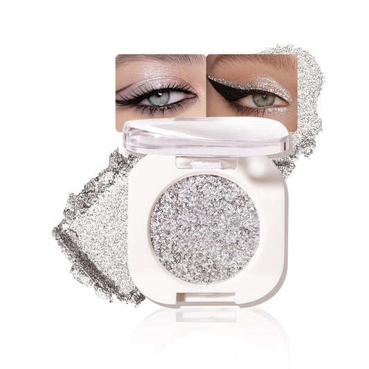 Pearlescent mini Eyeshadow Highly Pigmented Blend Matte & Shimmer EyeShadow,Cream Moisturizing Waterproof&Long Lasting Eye Makeup Natural Luminous Makeup Look (B12, 1 Count (Pack of 1))