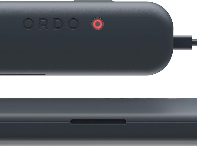 ORDO Sonic+ Charging Travel Case, Secure & Hygienic Toothbrush Storage, USB Charging, MagLock Closure, Durable Design, Tooth Brush Not Included, Charcoal Grey