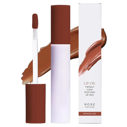 Lips Staining Lip Oil, 2026 New Lip Tint Lips Oil Long-Lasting Moisturizing, Plumping Hydrating Glossy Lip Glosses, Glossy Lip Stain Creamy Texture for Girl and Women (TAMARIND)