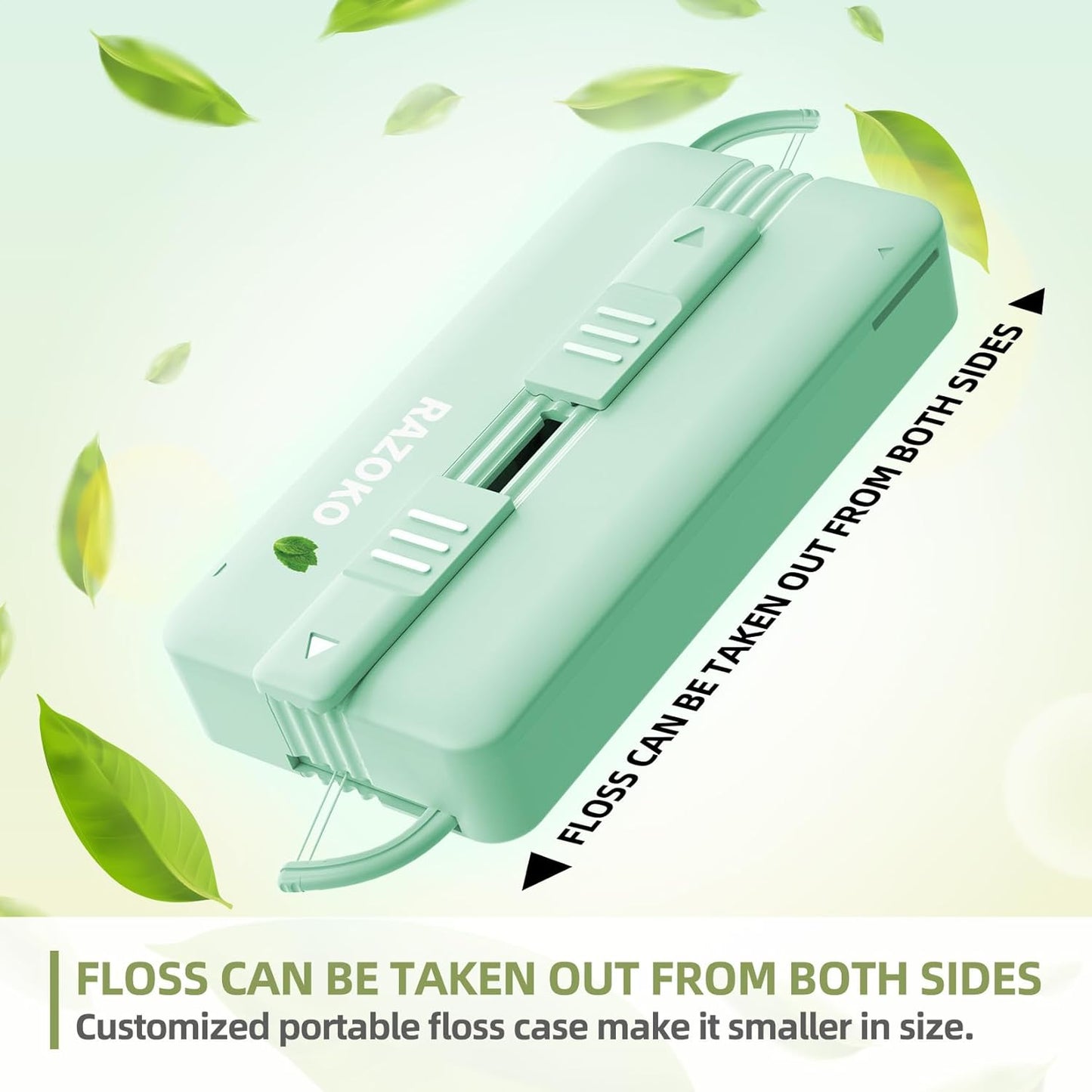 Dental Floss Picks Extra Strong Flosser Pick Toothpicks Fresh Mint (10 Count (Pack of 2))