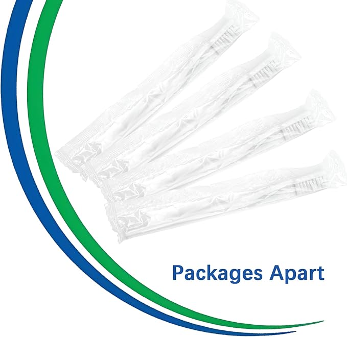 100 pcs Bulk Toothbrushes Individually Wrapped, White Manual Disposable Travel Toothbrush for Adult, Soft Bristles for Homeless,Travel, Hotels