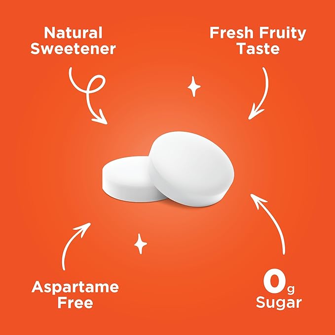 PUR Mints | Aspartame Free Mints | Made with Xylitol | Sugar Free, Vegan, Gluten Free & Keto Friendly | Natural Tangerine Tango Flavored Mints, 30 Pieces (Pack of 2)