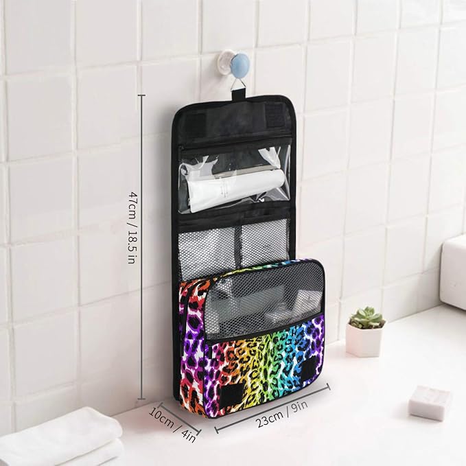 senya Hanging Travel Toiletry Bag Kit Makeup Case Cosmetics Organizer for Men Women