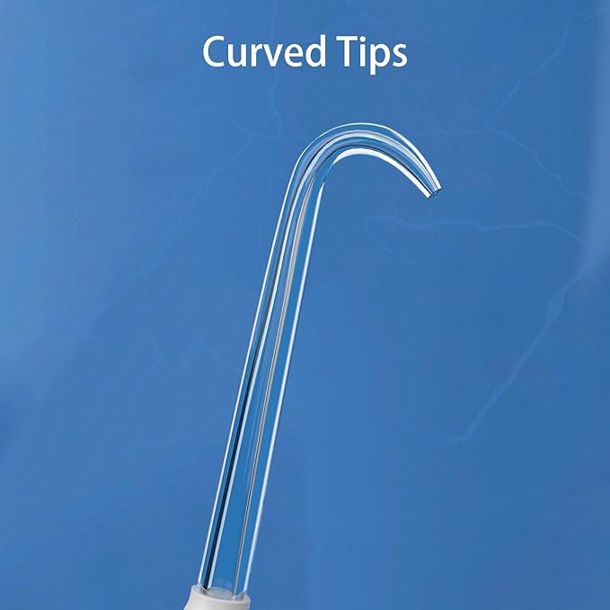 Replacement Heads for Waterpik, Water Flosser Replacement Heads Parts for Waterpik Oral Irrigator, 6 Tips Different & Storage Case Bundle