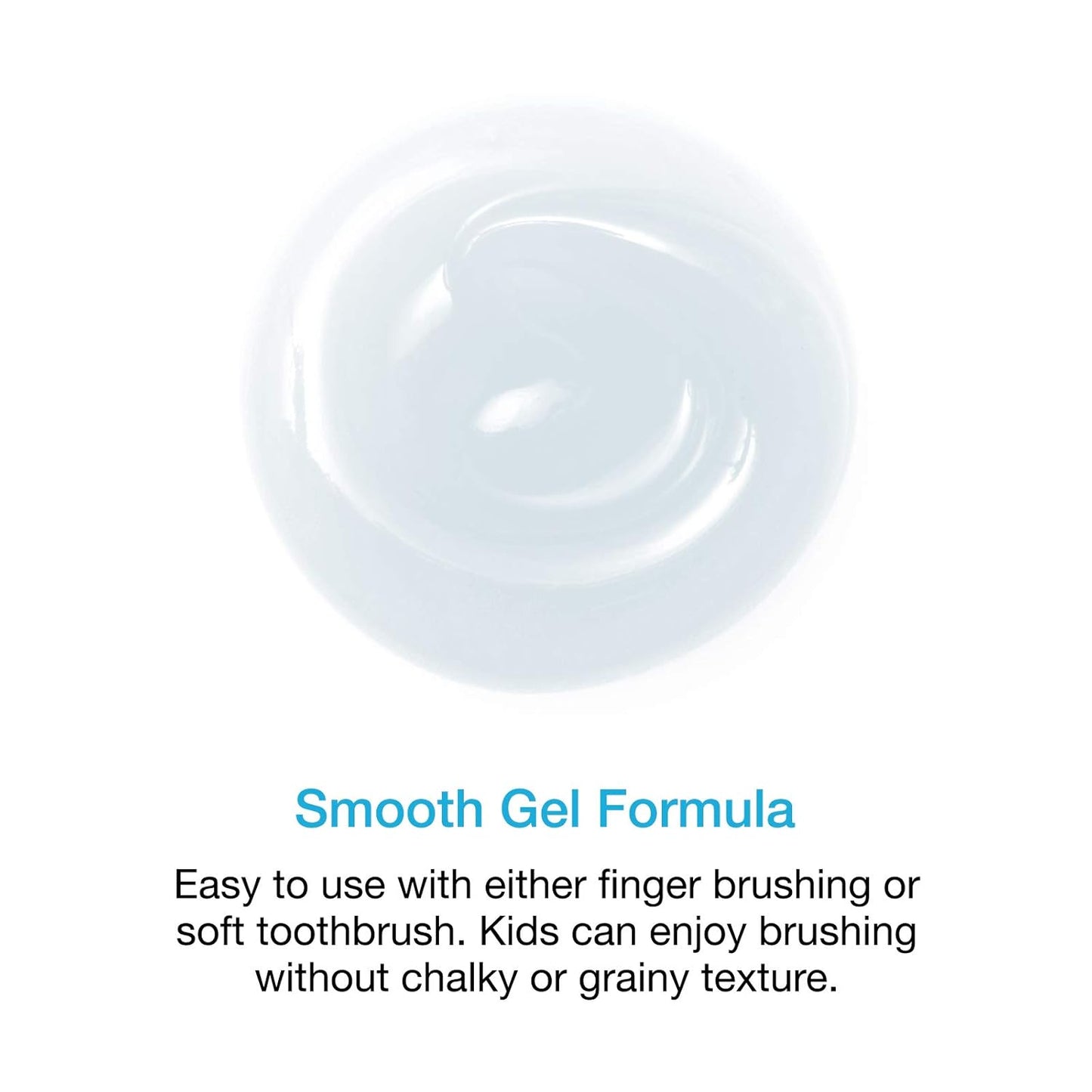 Baby Toothpaste 6 to 12 Months - Rain Fluoride Free Tooth Paste Gel for Infant Toddler Kids 0-6 Years and Up, Safe to Swallow, 2.8 Oz, Babies Training, Xylitol, Vitamin C, Vegan, SLS Free, Gluten Free