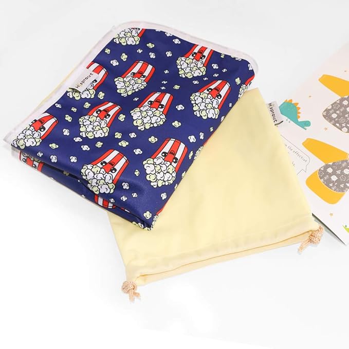 Infant Toddler Baby Waterproof Sleeved Bib, Bib with Sleeves&Pocket, 6-24 Months