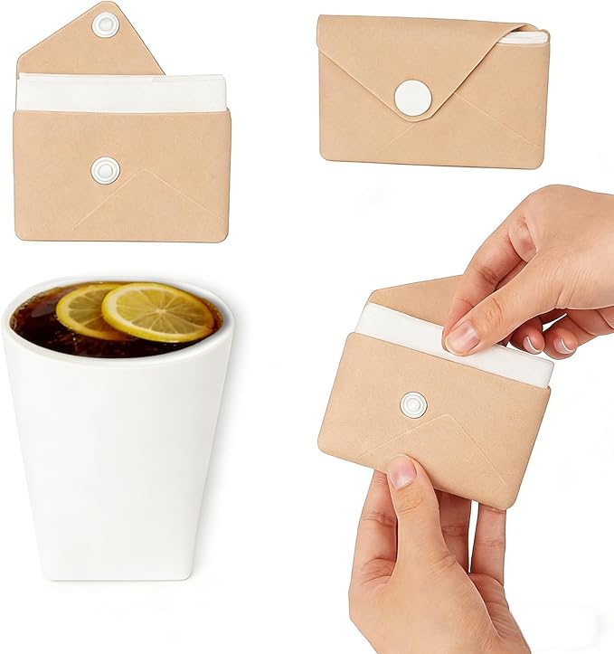 Silicone Collapsible Travel Cup, Portable Foldable Water Cup,Reusable Leak-Proof Design For Camping, Hiking, Sports.Card Bag Design For Easy Insertion Into Pockets (light coffee)
