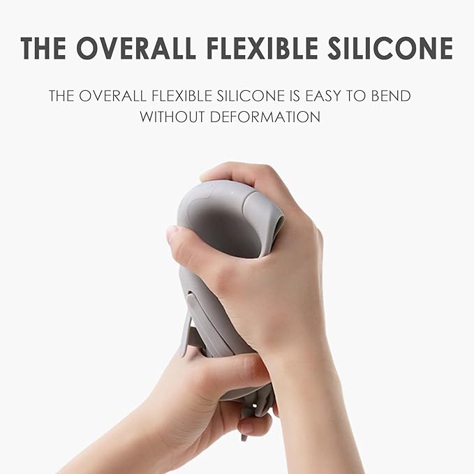 Bath Spout Cover, Silicone Spout Cover for Kids, Bathroom Tub Faucet Cover Faucet Extender Protector for Bath Tap (Grey)