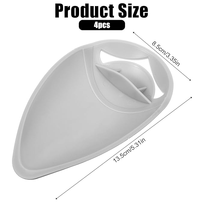 4 Pcs Faucet Extender for Toddlers, Adjustable Sink Faucets Extenders for Bathroom Safety, Splash-Proof Sink Extender for Faucet, Grey