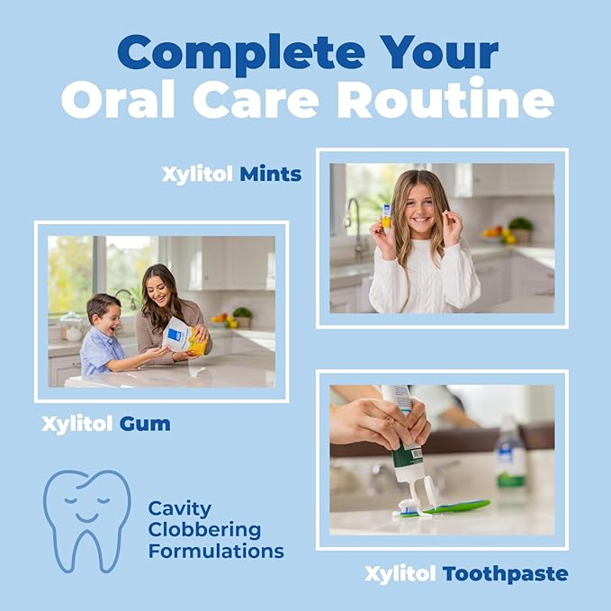 Epic 100% Xylitol Orange Mango Chewing Gum - Sugar Free, Aspartame Free Dental Gum - Supports Oral Health & Fresh Breath - 1000 Pieces