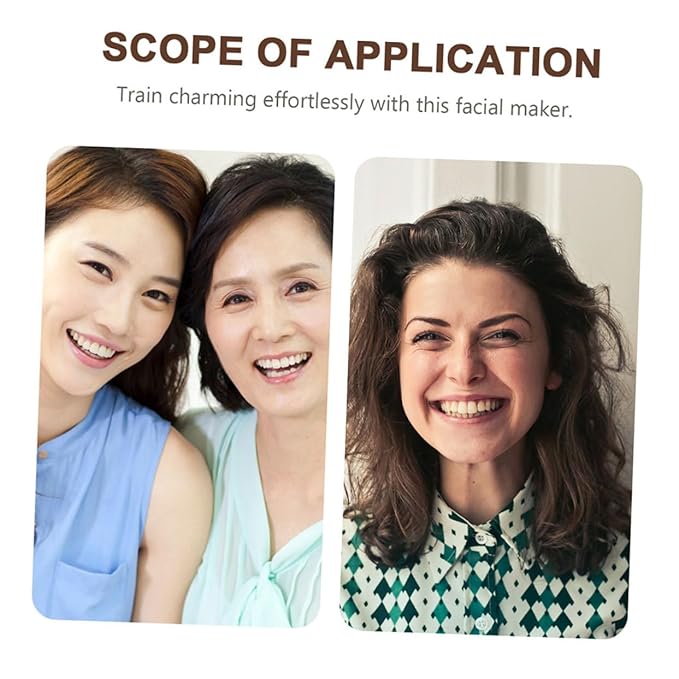 Mikinona 2pairs Maker Cheek Trainer Facial Tool for Natural Depth for Compact for Easy Storage for Daily Use Women