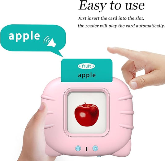 Toddler Learning Toys for 2 3 4 5 Year Old Girls, Autism Sensory Toys for Autistic Children, Speech Therapy Toys, 112 Cards - 224 Sight Words Talking Flash Cards