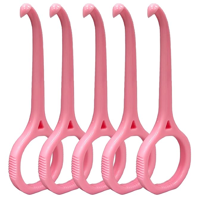 5PCS Aligner Removal Tool, Pink Clear Aligner RemoverTools for Invisalign Removable Retainers, Aligners,Braces Removal Kit (5PCS Pink)