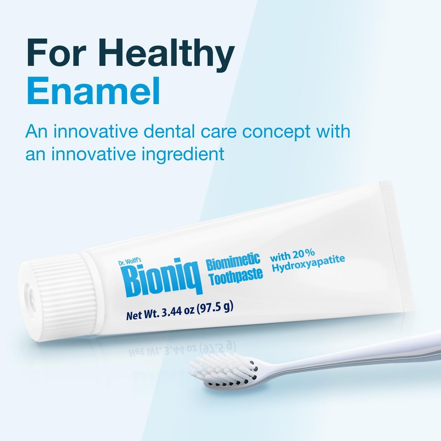 Bioniq Classic Biomimetic Toothpaste with 20 Percent Hydroxyapatite I Clinically Tested I 3.44 Oz