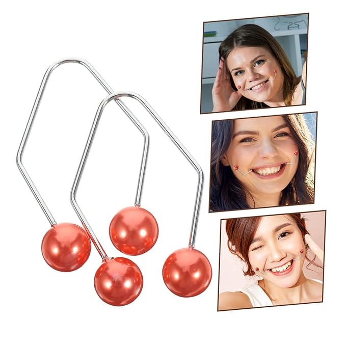 Mikinona 2pairs Maker Cheek Trainer Facial Tool for Natural Depth for Compact for Easy Storage for Daily Use Women