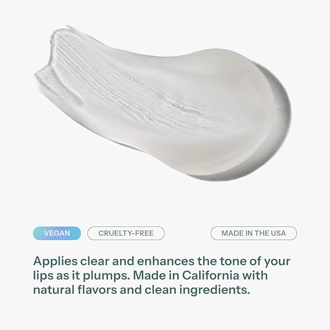 Chaddy Matte Lip Plumper - Hydrating Lip Plumper with Hyaluronic Acid | Plumping Lip, Natural Lip Care and Enhancer - 0.5 fl.oz (Coconut Cream)