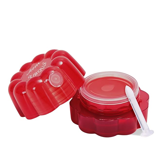 Lip Jam Pudding Pot - Multi-Use for Lips & Cheeks, Plumping & Non-Sticky Lip Gloss, Glossy Finish, All-Day Wear, Non-Drying & Blendable Formula, Natural Lip Tint and Cream Blush (0.12 fl.oz)
