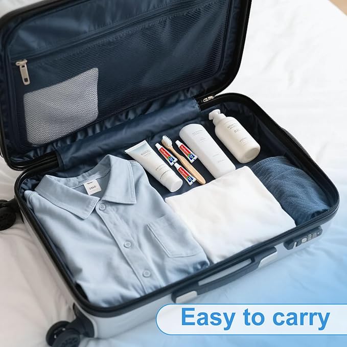 30 Tubes Bulk Travel Size Mini Toothpaste, 0.176oz Disposable Mint Flavor Pocket Teeth Paste Small Essential Toothpaste for Travel, Home/Hotel/Guests/Charity/Homeless/Camping Oral Care (Single Use)