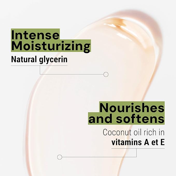 Panier des Sens - Liquid Hand Soap Refills - Verbena Foaming Hand Soap Refill - French Moisturizing Hand Wash with Coconut Oil - Kitchen & Bathroom- 97% Natural - 34 Fl.oz