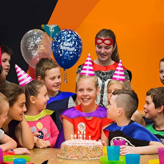 D.Q.Z Toys for 3-9 Years Old Boys Girls, Superhero-Capes and Masks for Kids Dress Up Super Hero Costume Birthday Party Favors, 3 Pack