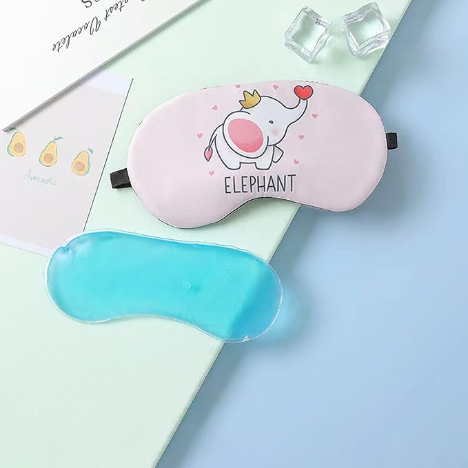 Kids Mouth Guard Moldable (Pink 4 Count) & Disposable Mouth Guard (8 Pcs) for Grinding & Clenching Teeth | Comfortable Nighttime Protection Guard | Including Hygiene Case & Eye Mask with Gel Ice Pack