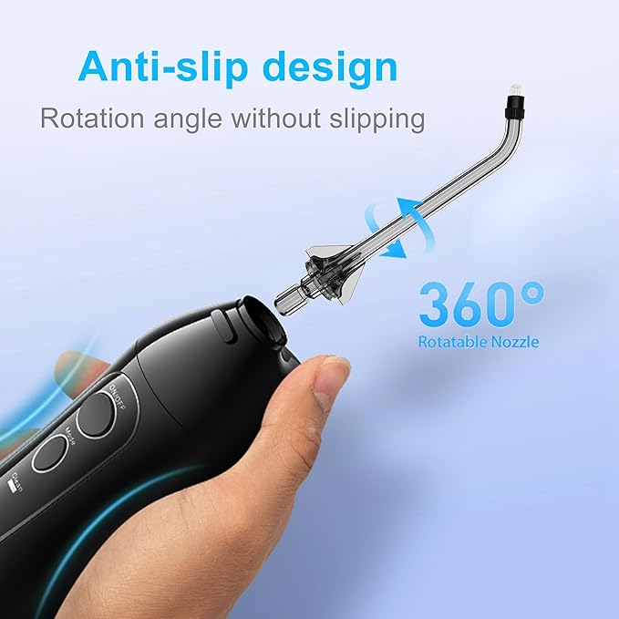 Replacement Tips for COSLUS Water Dental Flosser, 4 Orthodontic Replacement Heads Water Flosser Only Compatible COSLUS C20 (F5020E), E40 (WFP14), C31 (F5023), C50, and C51 Water Flosser