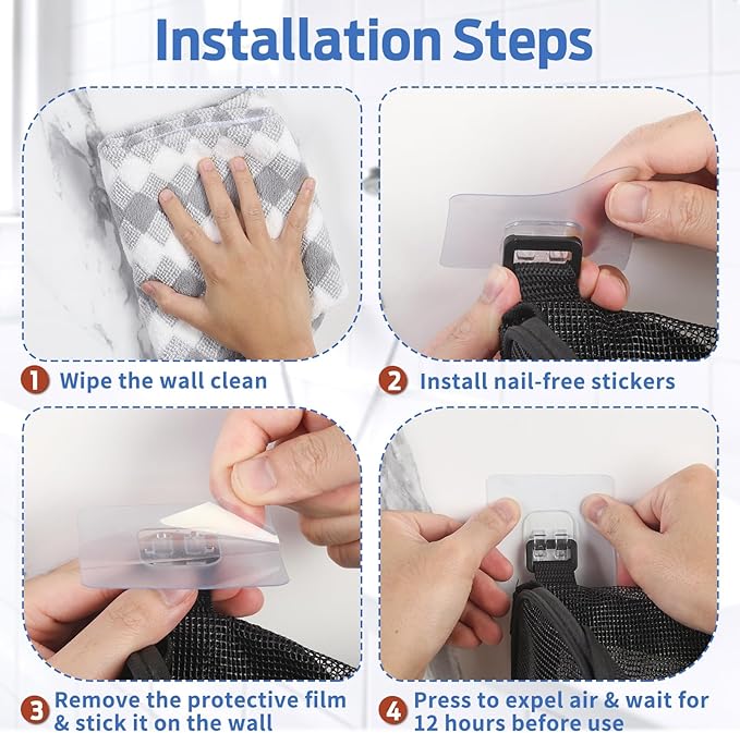 Bath Toy Storage, Goowin Bath Toy Holder, 3 Compartment Large Openings Bath Toy Organizer, Large Capacity Bath Tub Toy Holder, Kids Bathtub Toy Storage For Accessing & Sorting Toys (Black, Upgrade)