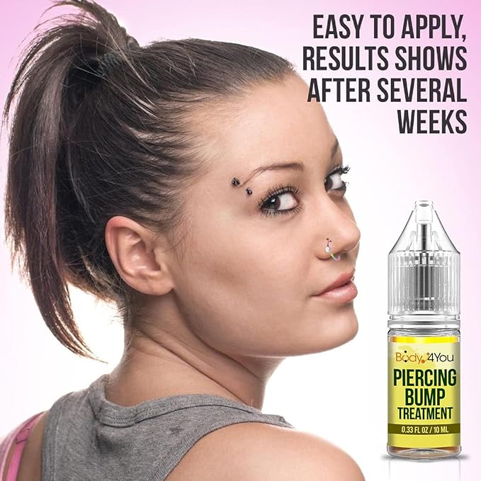 BodyJ4You Piercing Aftercare Kit - Ear Stretching Balm - 100% USDA Organic Jojoba Oil - Stretched Ear Gauges Tragus Nose Septum Lip Navel - Soothe Moisturize Skin Recovery Pure Natural Vegan Solution