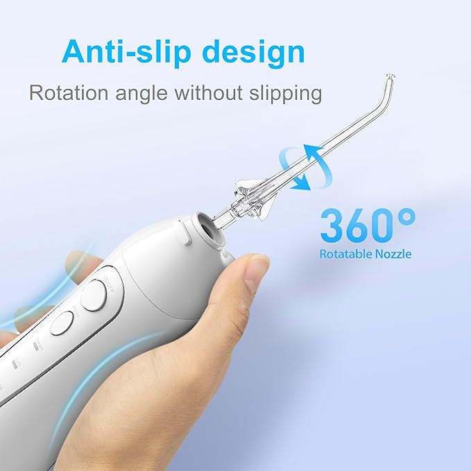 Replacement Tips for COSLUS Water Flosser, Water Flosser Replacement Tips Oral Irrigator Jet Tip Only Compatible COSLUS C20 (F5020E), E40 (WFP14), C31 (F5023), C50, and C51 Water Flosser（Clear)