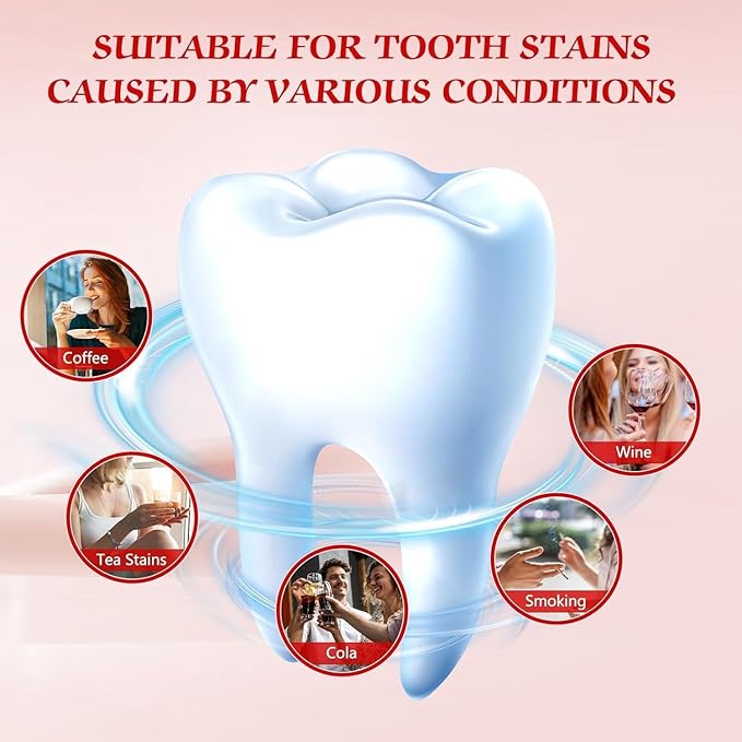 SP-6 Probiotic Whitening Fluoride Free Toothpaste, Upgraded Formula | Ultra Brightening | Gums & Enamel Repair | Mint Flavor | Dental Fresh | Removes Stain & Plaque | Sensitive Teeth Protection