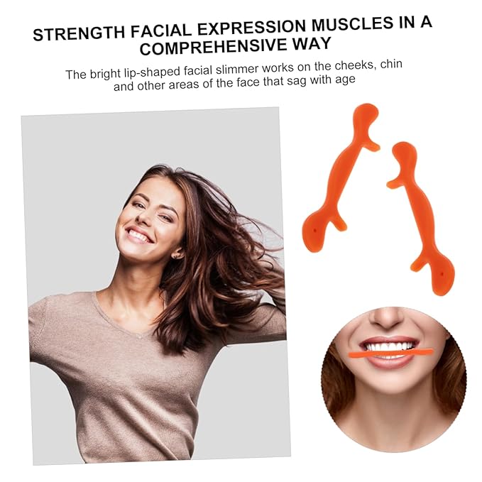 Silicone Braces Face Exercise Device for Women Mouth Corrector Exerciser Stretcher Slimmer Shaper Lip Trainer