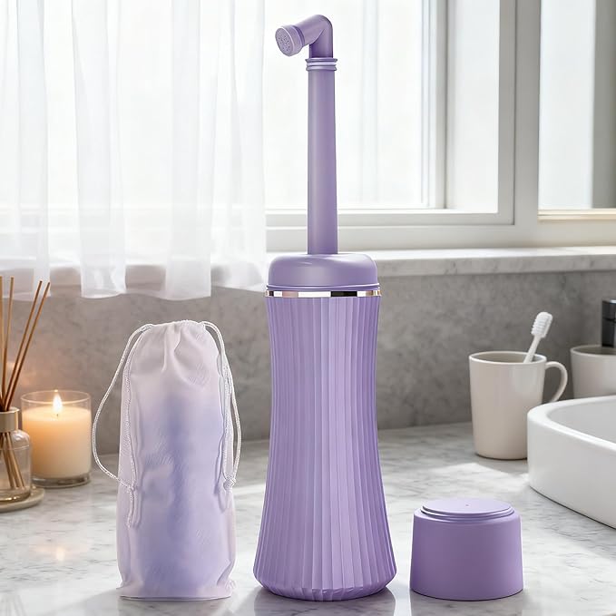 Postpartum Perineal Bottle, Leakproof Bidet Cleansing, 400ml, Portable Hygiene Bottle, Soft Squeeze Perineal Cleaner, Gentle Feminine Care Solution, for Mom Women Travel Toilet Hospital