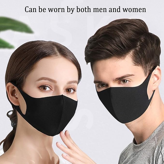 20 Pack Face Mask Unisex Washable and Reusable Comfortable Face Protection from Dust Pollen Pet Dander Fashionable Anti-Smog