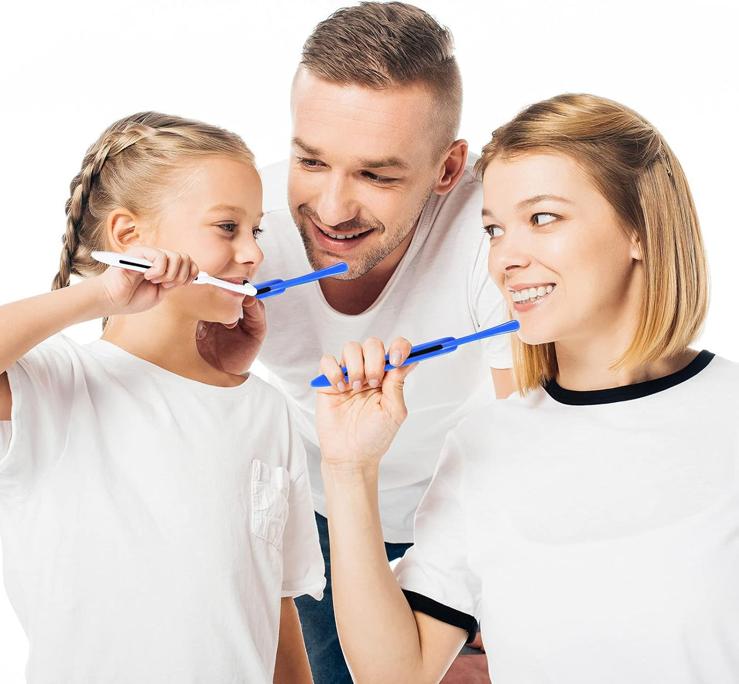 Geiserailie 8 Pieces Tooth Stain Eraser Tooth Stain Removers Tartar Remover Plaque Remover for Teeth Dental Polisher Cleaning Kit for Whitening Polishing