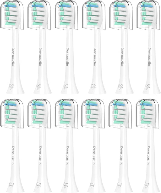 Replacement Toothbrush Heads for Philips Sonicare Replacement Heads, Replacement Brush Head Compatible with Phillips Sonicare Electric Toothbrush, 12 Pack
