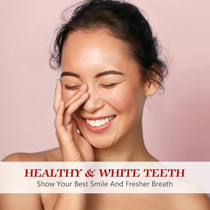 SP-6 Probiotic Whitening Fluoride Free Toothpaste, Upgraded Formula | Ultra Brightening | Gums & Enamel Repair | Mint Flavor | Dental Fresh | Removes Stain & Plaque | Sensitive Teeth Protection