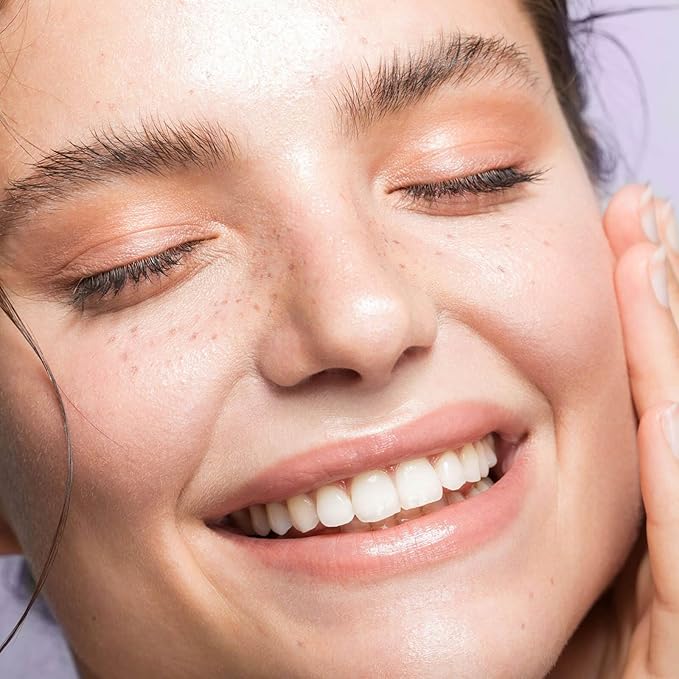 Instant Teeth Whitening Booster, Purple Toothpaste for Teeth Whitening, Purple Toothpaste, Tooth Stain Removal Colour Corrector Serum – Non-Invasive Treatment for Yellow Stains