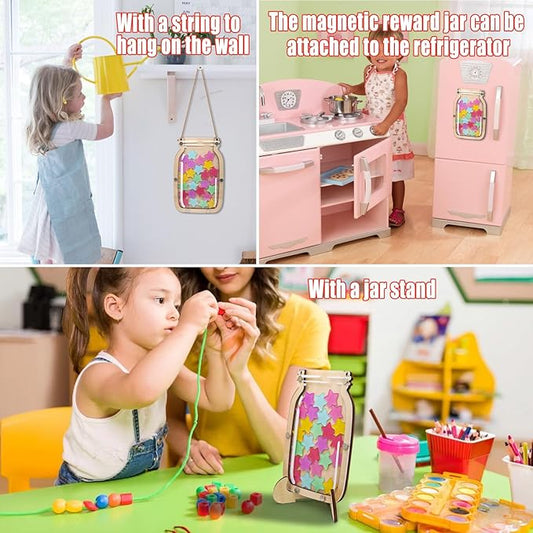 Magnetic Reward Jar,Personalized Reward Jar,Classroom Reward Jar,Kids Reward Jar