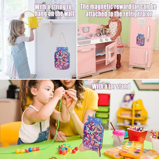 Magnetic Reward Jar,Personalized Reward Jar,Classroom Reward Jar,Kids Reward Jar