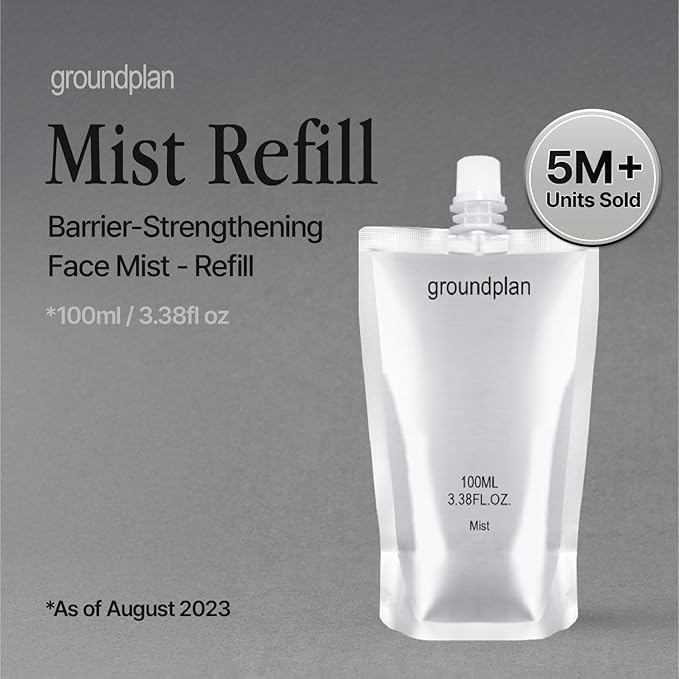 Silver Shield Mist, Refill - Facial Barrier Toner, 80% Witch Hazel Water, Centella Asiatica for Skin Barrier Repair, Recovery Calming Mist for Sensitive Skin, Korean Skin Care (3.38 fl oz)