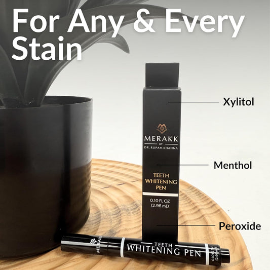 Teeth Whitening Pen & Gel Extra Strength Doctor Formulated Carbamide Peroxide | Enamel Safe | Teeth Stain Remover No Sensitivity,1 fl oz