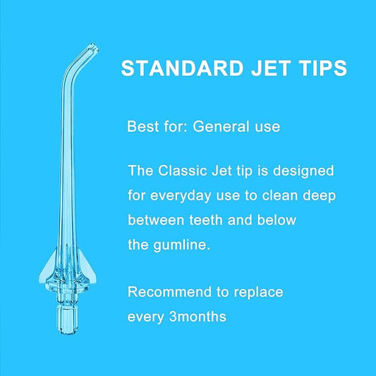 Replacement Tips for Oralfree Nicwell Water Flosser, Water Flosser Replacement Heads Oral Irrigator Jet Tip