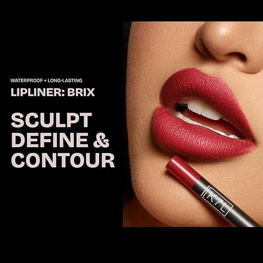 K7L Red Lipliner (Vegan) - Waterproof and Smudge-Proof Cosmetics