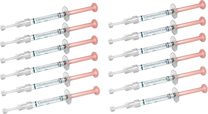 Opalescence 20% with PF Gel Syringes Teeth Whitening - Refill Kit (12 Syringes) Carbamide Peroxide. Made by Ultradent, in Melon Flavor. Tooth Whitening 5401-6