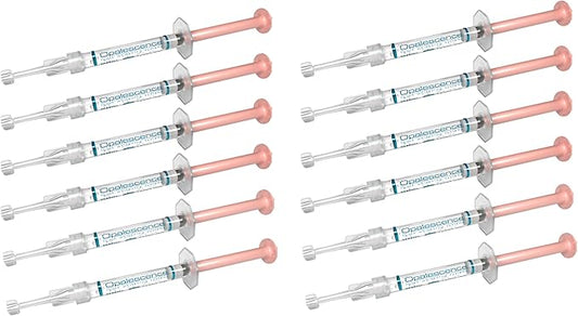 Opalescence 20% with PF Gel Syringes Teeth Whitening - Refill Kit (12 Syringes) Carbamide Peroxide. Made by Ultradent, in Melon Flavor. Tooth Whitening 5401-6